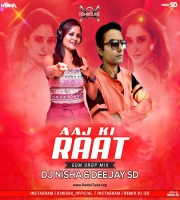 Aaj Ki Raat {Edm Drop Mix} Dj-Nisha & Deejay-SD